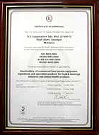 ISO Certificate ISO Certificate